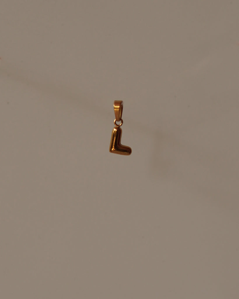 Bubble Letter Pendant