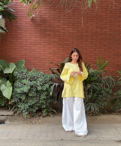 Lemon Blossom (Micro Mini Kurti)