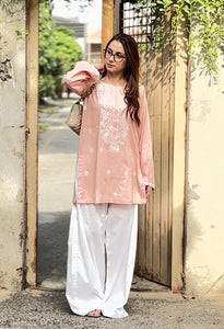 Lychee Blush (Micro Mini Kurti)