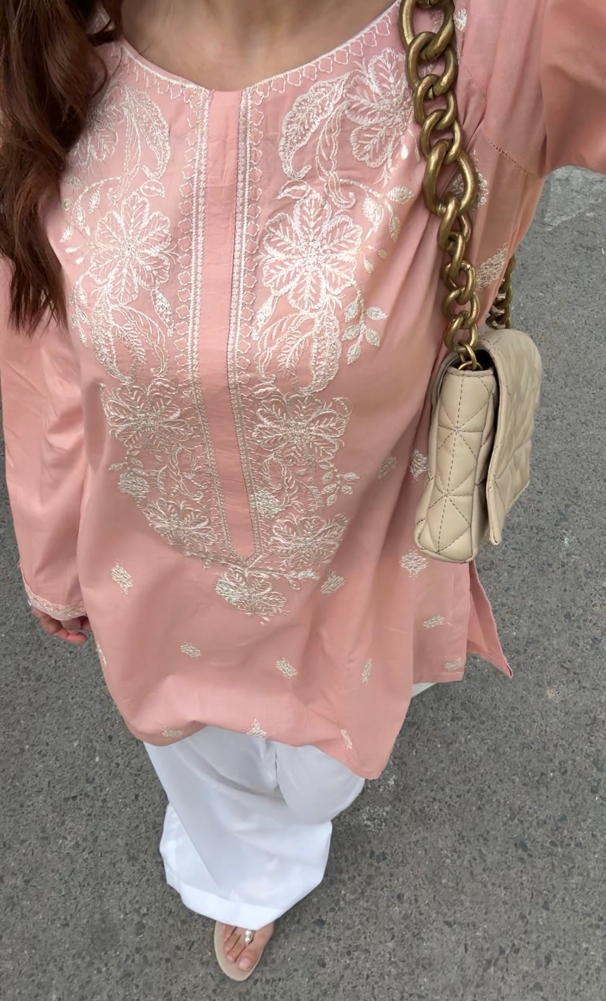 Lychee Blush (Micro Mini Kurti)