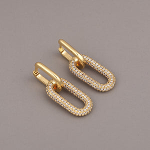 Golden Double Zircon Loops