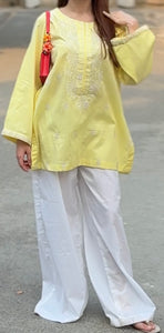 Lemon Blossom (Micro Mini Kurti)
