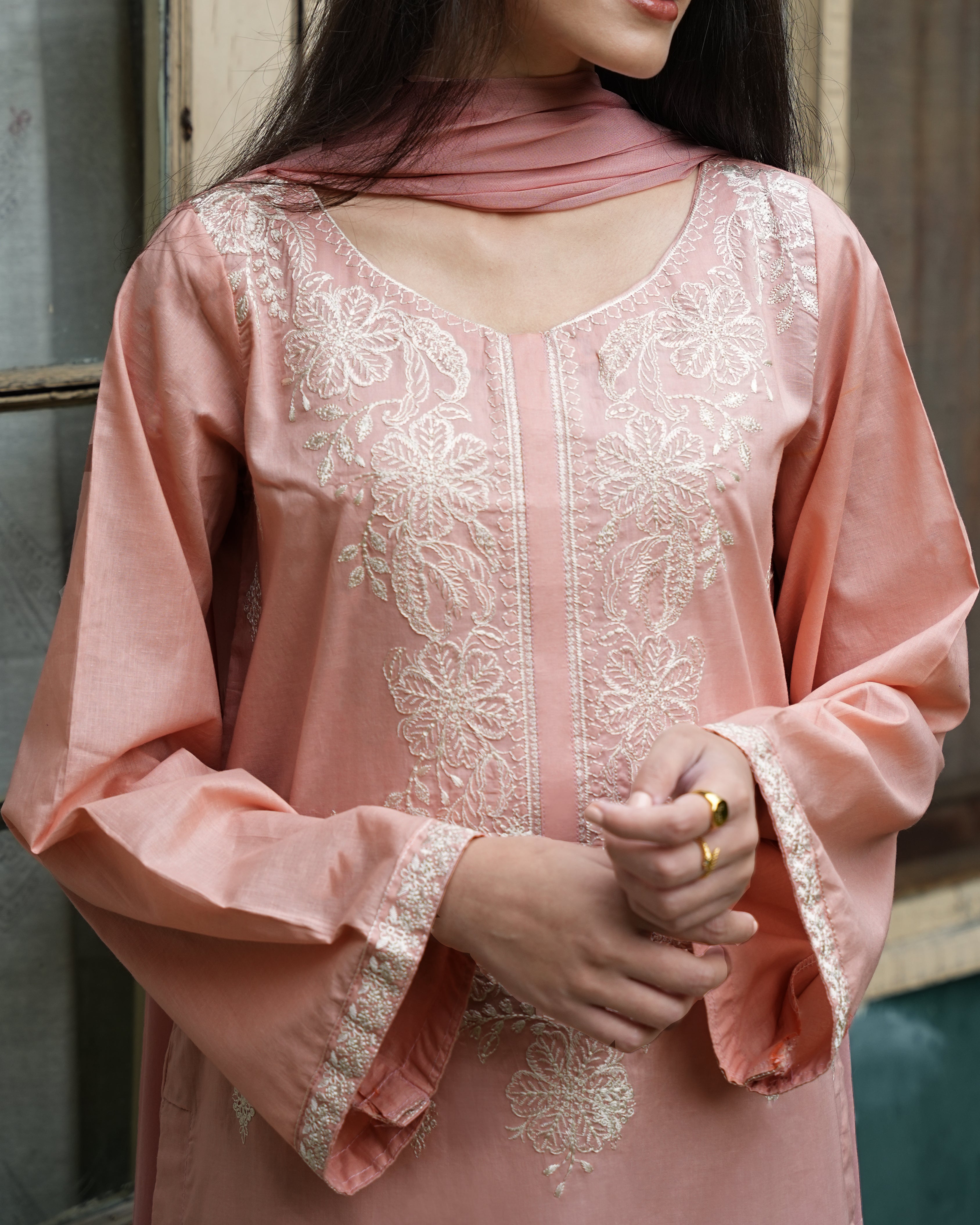 Lychee Blush (Micro Mini Kurti)
