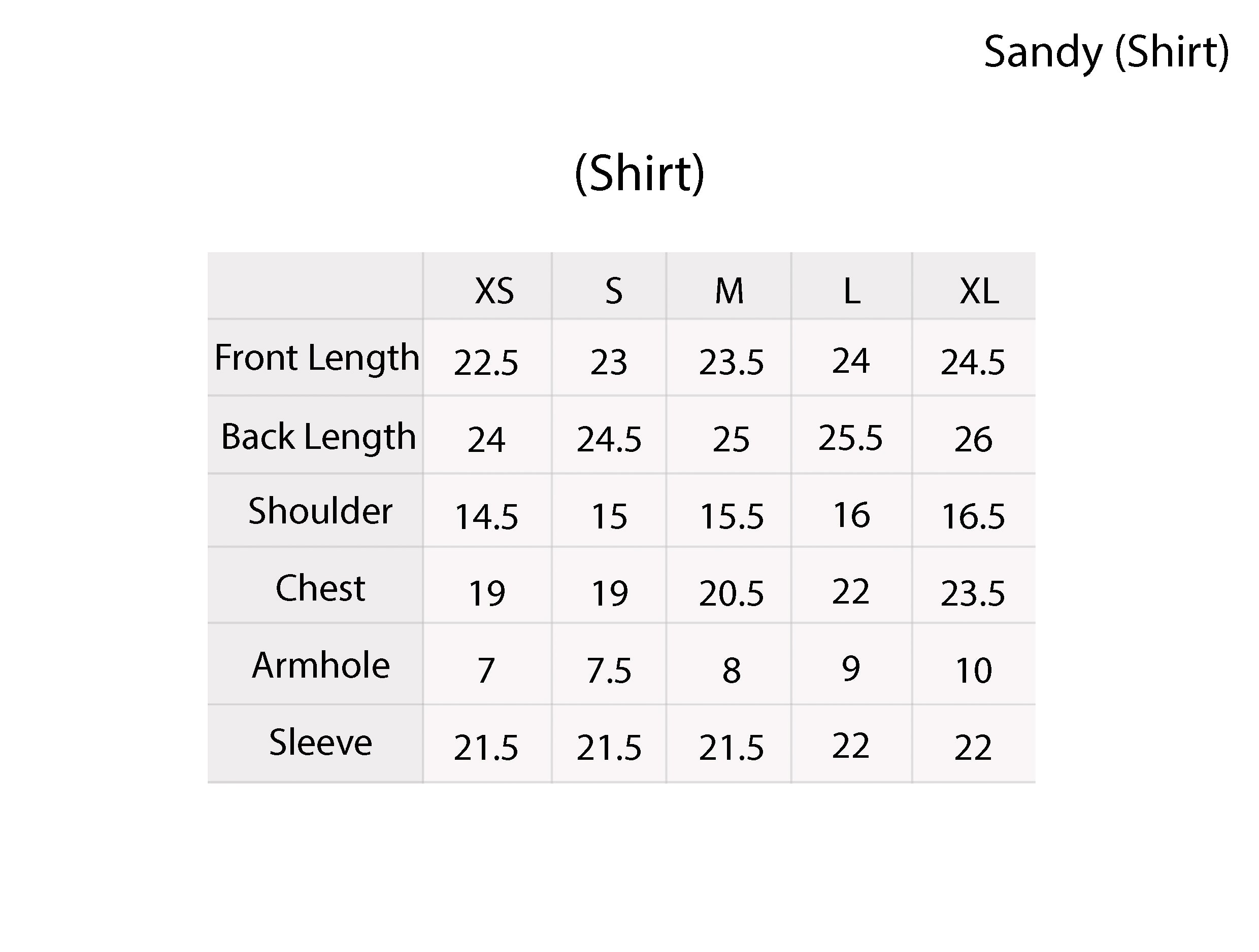 Sandy (shirt)