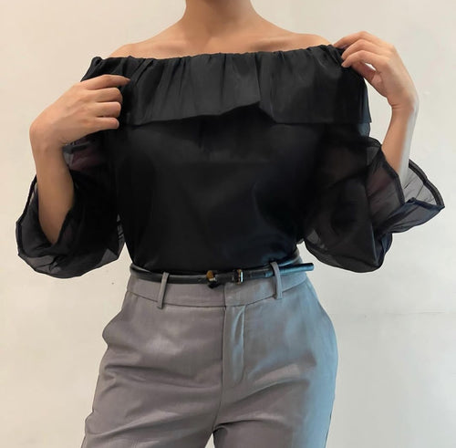 Off shoulder top
