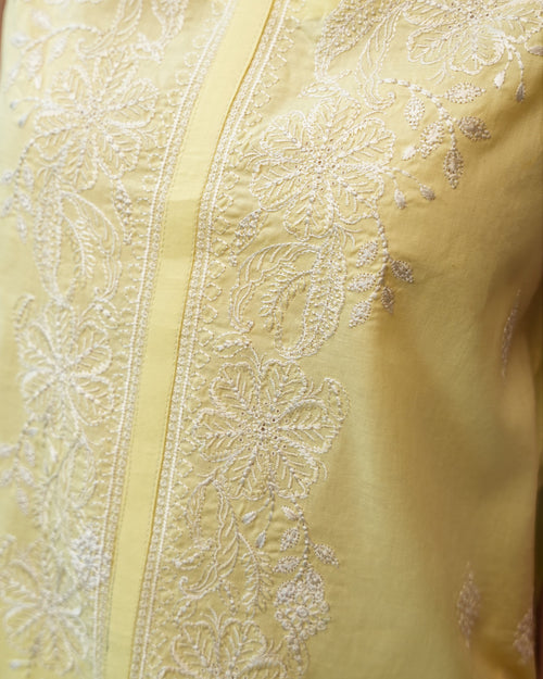 Lemon Blossom (Micro Mini Kurti)