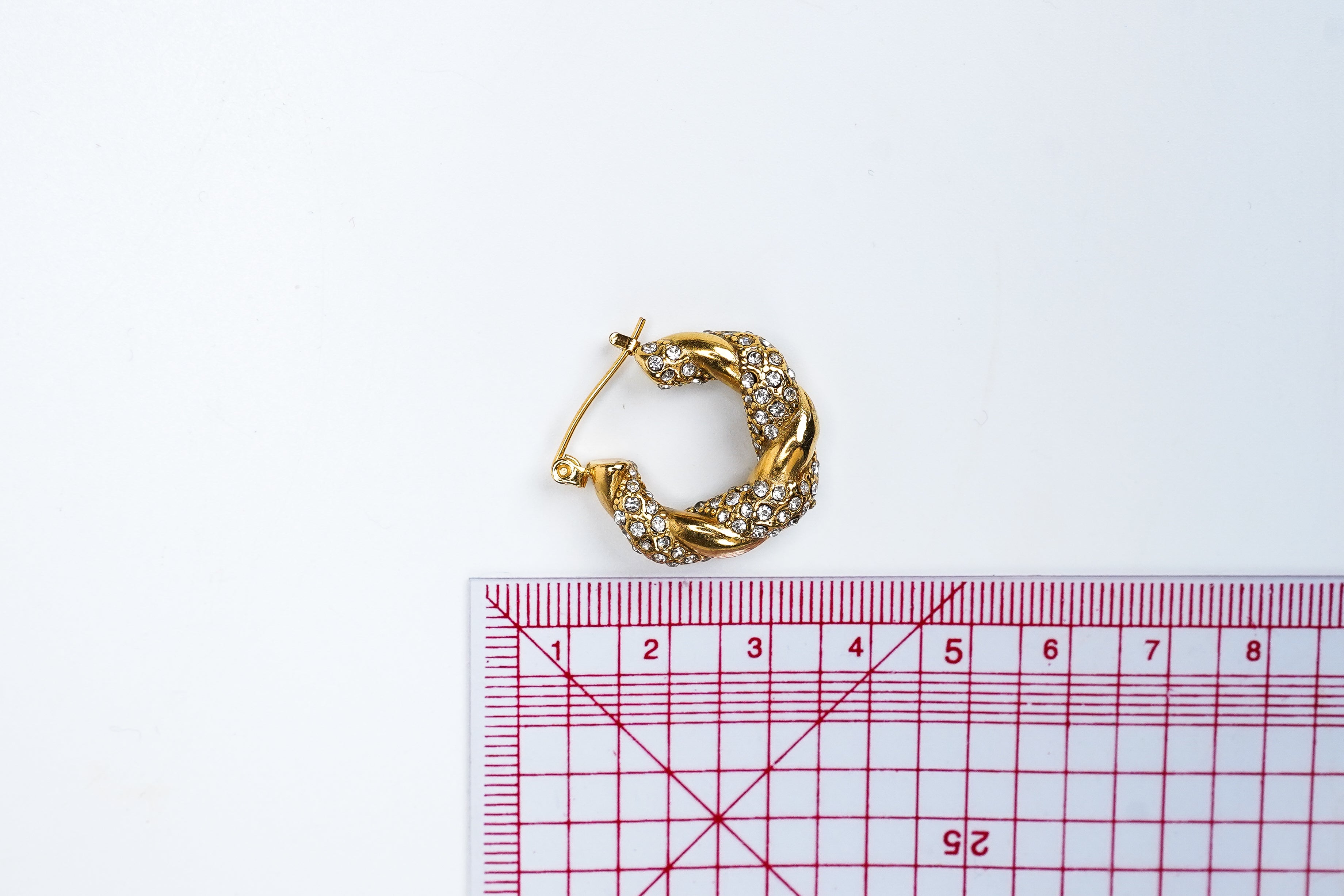 Serpentine Luxe Hoops