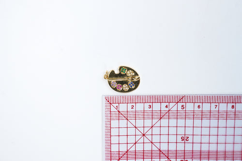 Paint Palette Charm