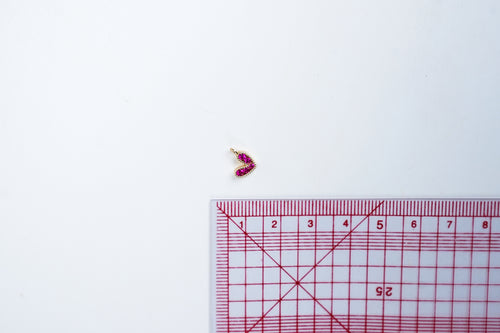 Blushing Heart Pendant