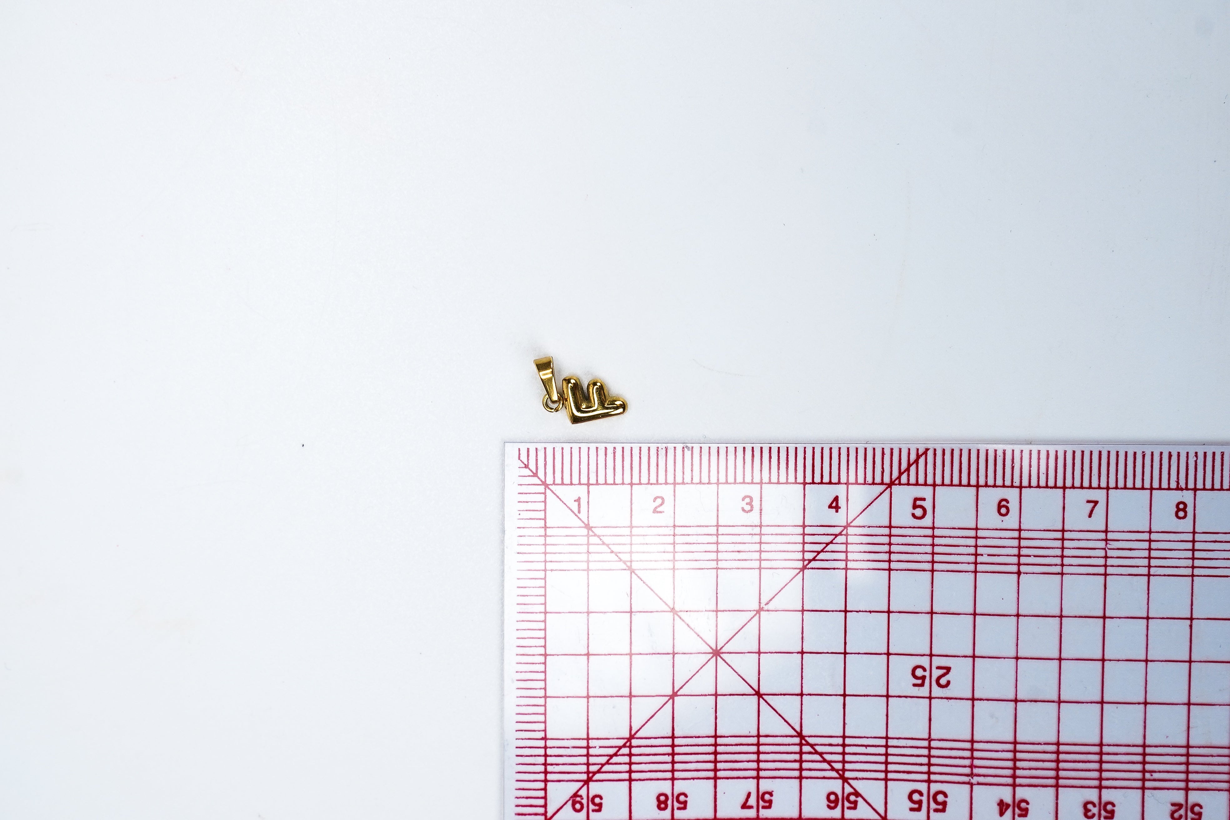 Bubble Letter Pendant