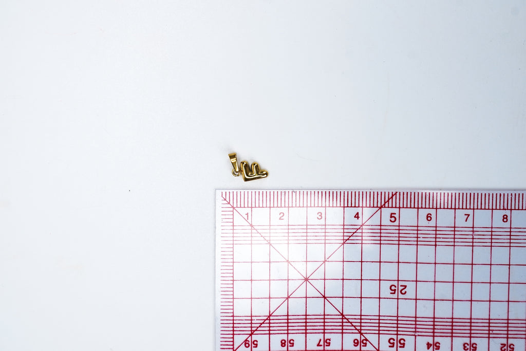 Bubble Letter Pendant