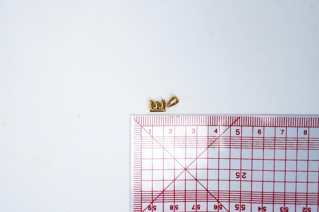 Bubble Letter Pendant