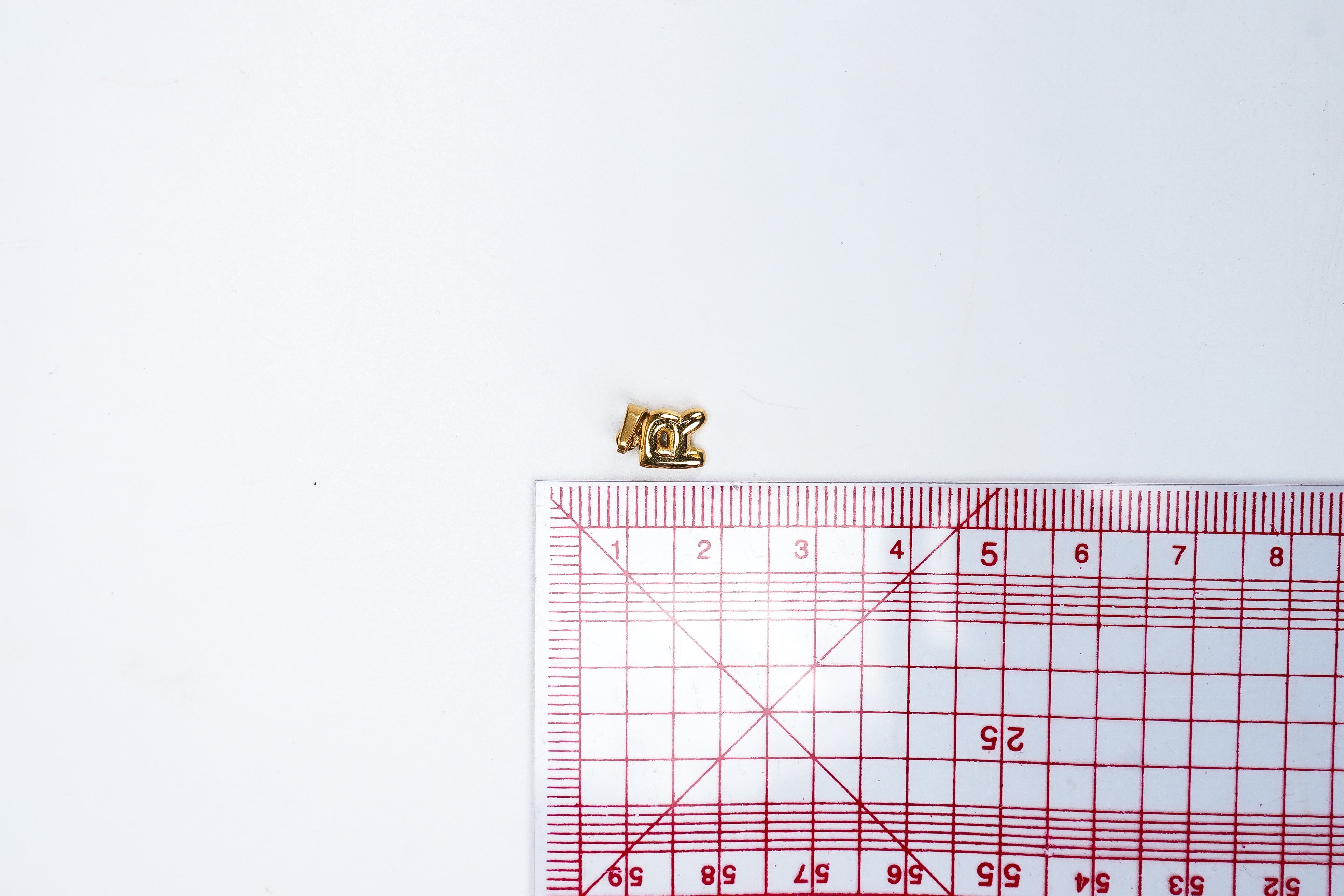Bubble Letter Pendant