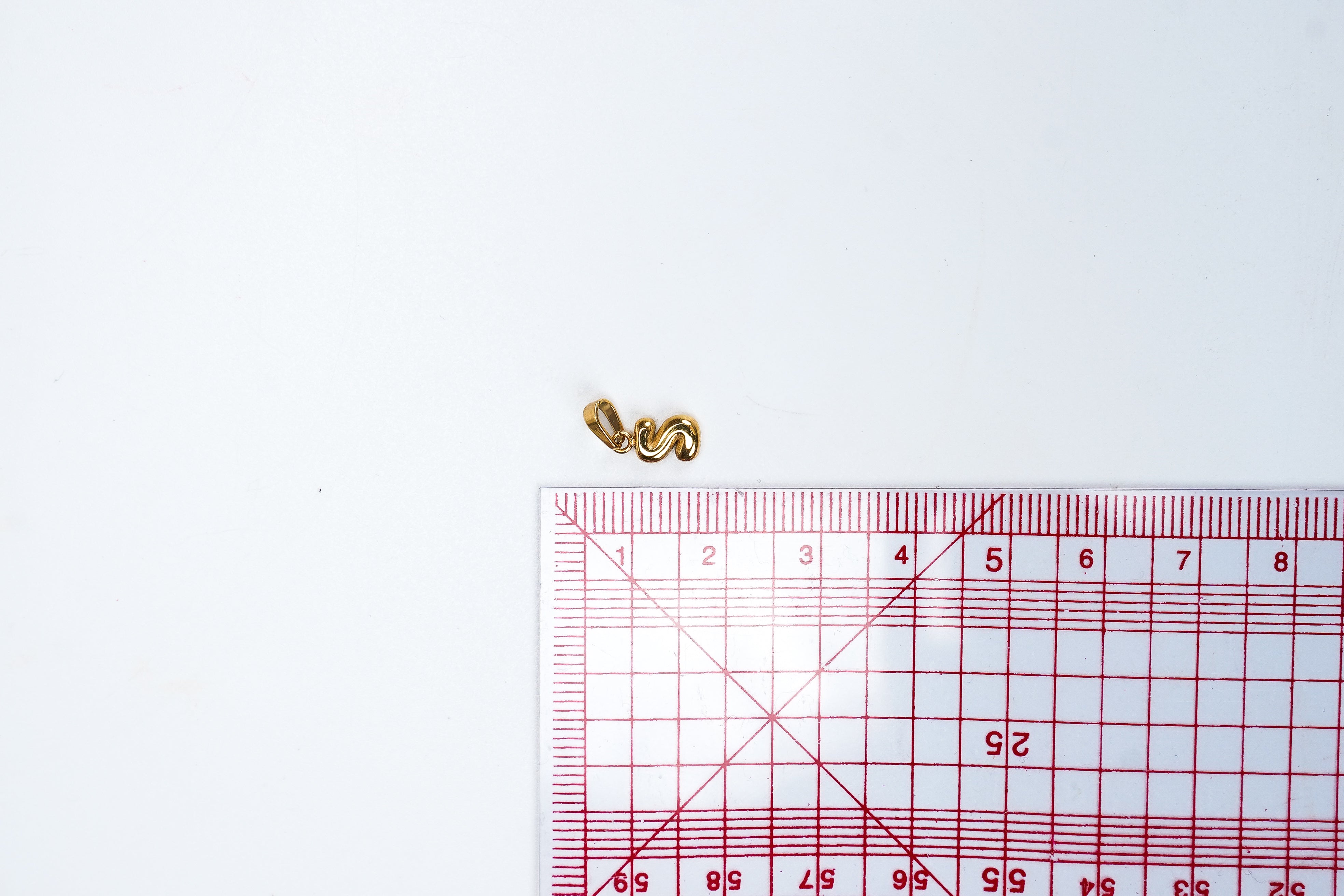 Bubble Letter Pendant
