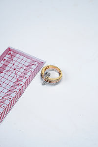 Safety Pin Stack Ring