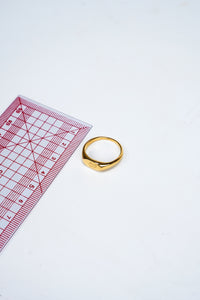 "Fuck Off" engraved ring